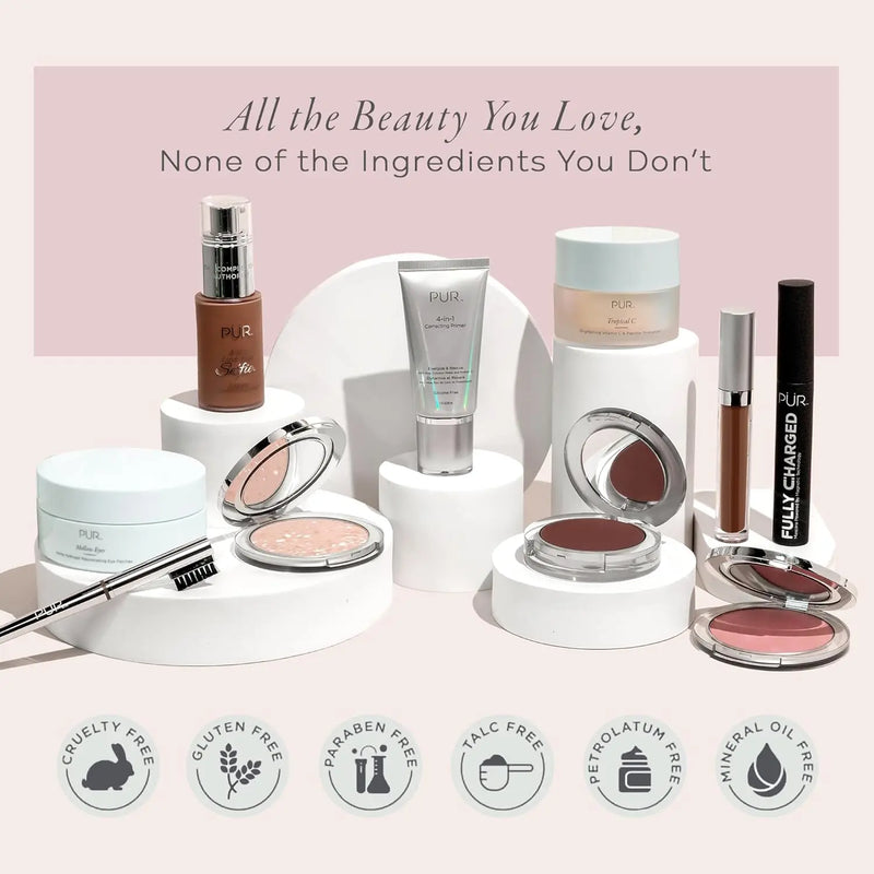 PUR Beauty 4-in-1 Love Your Selfie Foundation & Concealer - Longwear Full Coverage Liquid Makeup Foundation with Hydrating Blend for Refined-Looking, Natural Beauty Glow, Skin Texture & Tone Infinity Warehouse