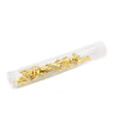 NAILDROBE 26 Letter Alphabet Nail Charms (A to Z) with BONUS Reusable Tube Storage Container naildrobe