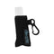Beautyflier Clip-on Sleeve Chapstick Pouch Keychain Lipstick Holder Elastic Lip Balm Holder Travel Accessories (Black (5pcs)) Beautyflier