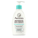Aveeno Restorative Skin Therapy Moisturizing Oat Repairing Cream for Sensitive, Distressed, Dry Skin, with Prebiotic Oat & Aloe, Formulated without Parabens, Fragrance & Steroids, 12 oz Aveeno Store