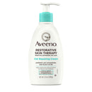 Aveeno Restorative Skin Therapy Moisturizing Oat Repairing Cream for Sensitive, Distressed, Dry Skin, with Prebiotic Oat & Aloe, Formulated without Parabens, Fragrance & Steroids, 12 oz Aveeno