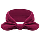 DRESHOW 4 Pack Bow Headband for Women Knotted Hair Band Facial Cloth Headbands DRESHOW Store