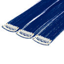 SWACC 12 Pcs Straight One Color Party Highlights Clip on in Hair Extensions Colored Hair Streak Synthetic Hairpieces (Blue) SWACC Store