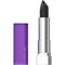 Maybelline Color Sensational Lipstick, Lip Makeup, Matte Finish, Hydrating Lipstick, Nude, Pink, Red, Plum Lip Color, Pitch Black, 0.15 oz; (Packaging May Vary) Maybelline New York
