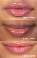 VASANTI Lip Plumper Hyaluronic Boost - Natural Lip Enhancer, Volumizes and Softens Lips - Glossy, Non-sticky, Longwear Lip Gloss Care Treatment - Paraben-Free, Natural, Vegan, Cruelty-Free Vasanti Cosmetics