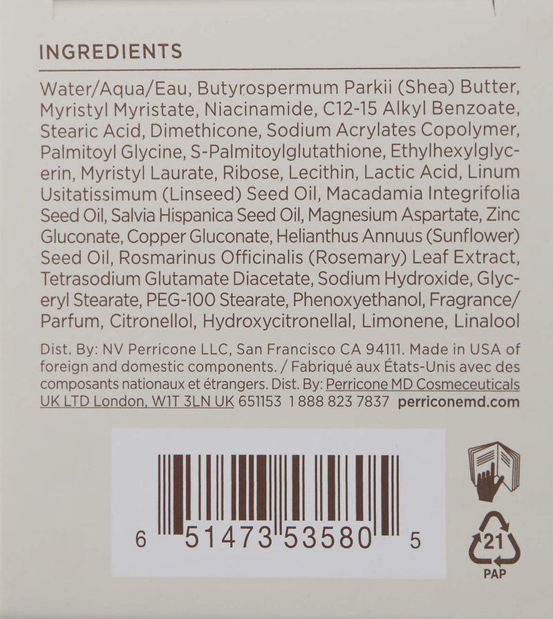 Perricone MD Essential Fx Acyl-Glutathione Intensive Overnight Moisturizer 2 oz martinandmark.com