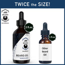 Vanilla Beard Oil – All Natural Leave In Conditioner enhanced with Organic Argan & Jojoba Oils – Large 2oz Size – Softens, Strengthens, & Hydrates for Healthy Beards and Mustaches Beard Reverence