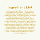 FaceTory Dream Garden Elderflower Mask (Pack of 10)- Rejuvenating and Illuminating Facial Sheet Mask FACETORY
