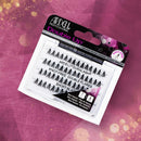 Ardell False Eyelashes Double Up Individuals Knot-Free Short Black 4 Pack Ardell