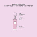 Glow Recipe Watermelon Glow BHA + PHA Pore-Tight Facial Toner - Mild Exfoliating Toner with Hyaluronic Acid + Cactus Water + Cucumber + Tea Tree Extract - Soothing + Refining Face Toner (150ml / 5oz) Glow Recipe Store
