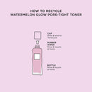 Glow Recipe Watermelon Glow BHA + PHA Pore-Tight Facial Toner - Hydrating Facial Toner with Hyaluronic Acid, Cucumer + Tea Trea Extract to Help Tighten Pores for Smooth + Dewy Skin (150ml / 5oz) Glow Recipe