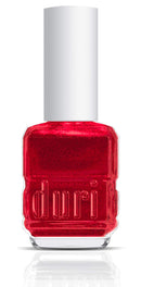 duri Nail Polish, 629 Strawberry Feeling, Red Metallic Shimmer, Semi Sheer, Glossy Finish, Fast Drying, Easy to Apply, 0.5 Fl Oz duri