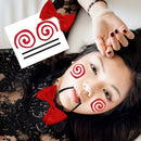 Saw Clown Style Kit Temporary Tattoos | Skin Safe | MADE IN THE USA Fashiontats