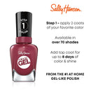 Sally Hansen Miracle Gel Nail Polish, Midnight Mod, 0.5 Fl Oz Sally Hansen