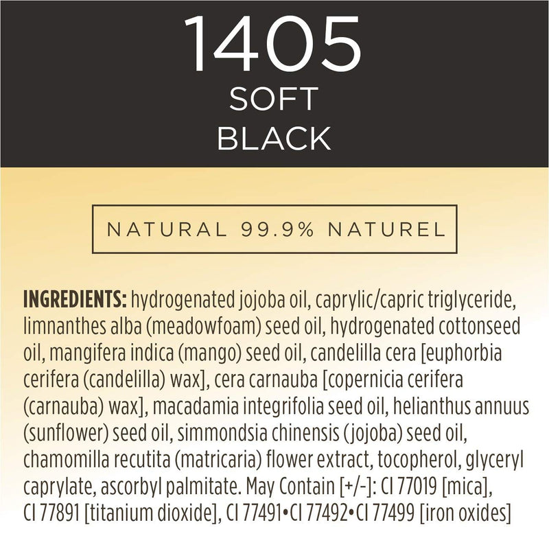 Burt's Bees Nourishing Eyeliner, Soft Black - 0.04 Ounce Burt's Bees