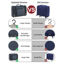 Hanging Toiletry Bag for Women & Men, OMYSTYLE Portable Travel Kit Bag, Waterproof Bathroom Toiletries Organizer with Hook for Makeup, Cosmetic, Shaving, Shampoo (Travel Size, Navy Plaid) OMYSTYLE Store