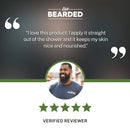 Live Bearded: Beard Oil - American - Premium Beard and Skin Care with Jojoba Oil - 1 fl. oz. - Beard Itch and Dry Skin Relief - Handcrafted with All-Natural Ingredients - Made in the USA Live Bearded