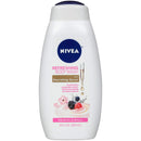 NIVEA Wild Berries and Hibiscus Refreshing Body Wash with Nourishing Serum, 20 Fl Oz Bottle NIVEA