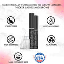 Lavish Lash Pro by Pronexa Hairgenics. Professional Strength Eyelash & Eyebrow Growth Serum. Over 20 Active Growth Promoting Ingredients for the Longest, Fullest Lashes & Brows. 5mL, 6 Month Supply. Pronexa