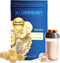 Blueprint by Bryan Johnson Vegan Protein Meal Replacement – Plant Based Hemp Protein with 27g Protein Per Serving – Low Calorie, Flavored Protein for Women & Men – Dairy Free – 15 Servings - Banana Infinity Warehouse