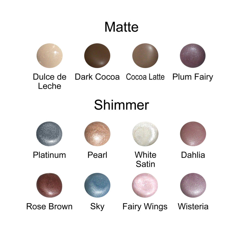 Lauren Brooke Cosmetiques Natural Creme Eyeshadow (White Satin (Shimmer)) Lauren Brooke Cosmetiques