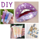 3D Holographic Butterfly Nail Glitter, UVANKAUP 24 Colors Butterfly Glitter Nail Sequins Laser Butterfly Nail Art Glitter Stickers Decals Acrylic for Nail Art Decoration & DIY Crafting UVANKAUP