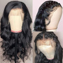 Hermosa Body Wave Lace Front Wigs Human Hair 150% Density Per Plucked 13x4 Human Hair Wigs for Women With Baby Hair (16 inch, Natural color) Hermosa Store