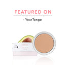 100% PURE Fruit Pigmented Cream Foundation, Peach Bisque, Full Coverage Foundation, Anti-Aging, Matte Finish, Vegan Makeup (Medium with Olive Undertone) - 0.32 oz 100% PURE