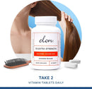 Elon R3 Extra Strength for Hair Growth - Supplements for Women to Grow Thicker, Fuller Hair, Advanced Formula with 5000 mcg Biotin Per Serving & Collagen, 60 Count (Pack of 3) Infinity Warehouse
