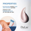 Dulac, Diosmin Legs Gel Cream, Cooling & Refreshing, with Diosmin & Menthol, Horse Chestnut Extract, Butcher's Broom & Red Vine, Fast-Absorbing, Non-Greasy, Daily Leg Care, 5.07 fl oz, Made in Italy Infinity Warehouse