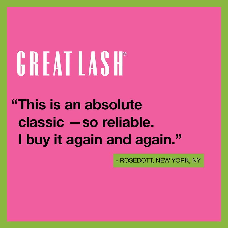 Maybelline New York Great Lash Washable Mascara, Very Black (Pack of 2) Maybelline New York
