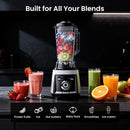 Colarlemo 1800 WP Smoothie Blenders for Kitchen, 30,000 RPM Large Blender for Smoothies, Ice Crushing & Frozen Fruit Heavy Duty Grinder with 68oz BPA-Free Pitcher, Adjustment Speed Knob, Silver Infinity Warehouse