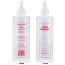 Empty Bottle for Liquid Monomer Twist Top Applicator Squeeze Bottle with Measurements 8oz By Alpree alpree