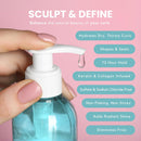 SIMPLY SMOOTH Xtend Keratin Replenishing Spiral Gel | Lightweight Curl Defining Gel | Define Curls, Add Bounce & Tame Frizz | Non Flaking Formula & No Crunch Styling Hold | 8.5 Oz. Infinity Warehouse