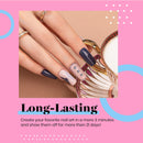Beetles 20Pcs Gel Nail Polish Kit, with Glossy & Matte Top Coat and Base Coat- Girls Night Collection Popular White Nude Gray Glitters Soak Off Gel Polish Gift for Girls Women beetles Gel Polish