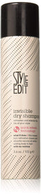 Style Edit Root Concealer Spray Light Brown And Invisible Dry Shampoo, to Cover Up Roots and Grays And Refresh Your Hair. STYLE EDIT