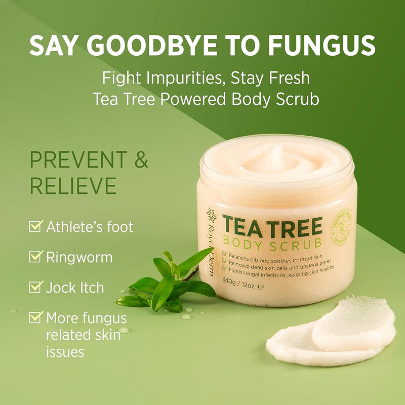 Roycederm Tea Tree Body Care Duo – Deep Cleansing & Antifungal Protection Infinity Warehouse