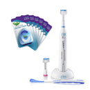 Triple Bristle Original Sonic Toothbrush & 6 Pack Dental Floss Bundle | Rechargeable 31,000 VPM Tooth Brush & Patented 3 Brush Head Design | 55 Yard Mint Flavored Satinfloss | Whiter Teeth & Smile Triple Bristle