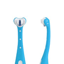 FridaBaby Triple-Angle Toothhugger Training Toothbrush for Toddler Oral Care, Blue FridaBaby