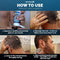 MENFIRST Gradual Gray 3-in-1 Hair Darkening Shampoo and Conditioner for Men, Gradually Reduce Grey and White Hair Color for Natural Looking Results MENFIRST