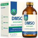 2PC DMSO Pharma Grade 99.9% in Amber Glass Bottle, 8 fl oz Infinity Warehouse