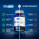 We Like Vitamins Astaxanthin 10mg Softgel - Highly Potent Astaxanthin Supplements from Haematococcus Pluvialis - Improves Eye, Joint, Skin Health & Energy Levels - 60 Count, 2 Month Supply Infinity Warehouse