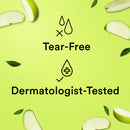 Suave Kids 3-in-1 Shampoo, Conditioner, Body Wash For Tear-Free Bath Time, Silly Apple, Dermatologist-Tested Kids Shampoo 3-in-1 Formula 40 oz Suave