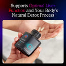 MitoQ +Liver Premium CoQ10 Antioxidant - Contains Mitoquinol Mesylate, Choline, Milk Thistle, Selenium - Supports Metabolism, Liver Health, Body’s Natural Detoxification & Cell Vitality (60 Capsules) Infinity Warehouse