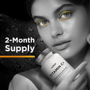 Amen Vitamin C+ Supplement with Zinc, Bioflavonoids, Quercetin, Rose HIPS, Elderberry – Vegan, Non-GMO – 2 Months Supply - 120 Capsules Infinity Warehouse