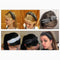 Ebow Yoga Sport Hairband Wide Headbands Knot Turban Headband Hair Band Elastic Hair Accessories for Women and Girls 2 Pcs Set (1Black,1Skyblue) Ebow