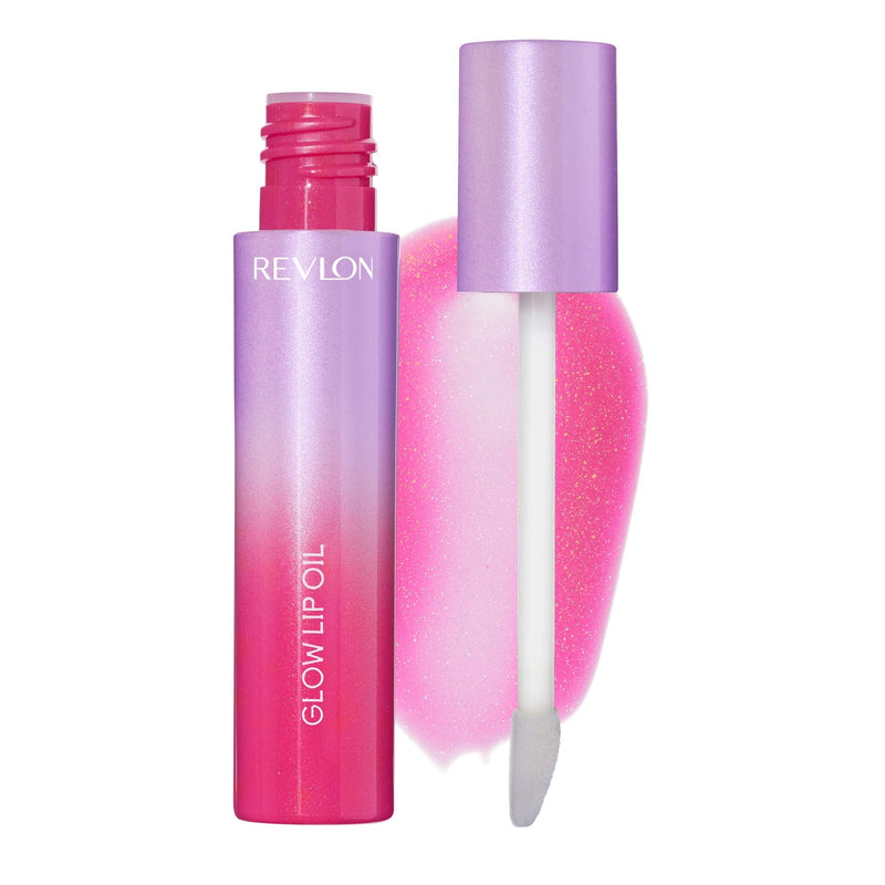 Revlon Crystal Aura Collection Lip Kit, Limited Edition Lipstick and Lip Oils, Pack of 3, Multicolor REVLON