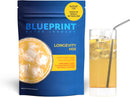 Blueprint Bryan Johnson Longevity Mix - Muscle Builder & Recovery Supplement - Promotes Focus and Balanced Mood - Magnesium, Creatine, L-Theanine, Glutathione & Vitamin C- 30 Servings, Blood Orange Infinity Warehouse
