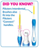 Piksters 0.55 mm Size 2 White Interdental Brush - 1 Pack of 10 Brushes Piksters