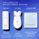 NUFACE Trinity+ Microcurrent Facial Device + LED Red Light Wrinkle Reducer, FDA-Cleared - Red Light Therapy for Face & Neck, Enhances Radiance & Reduces Fine Lines - Skin Tightening & Lifting Infinity Warehouse